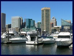 Baltimore Harbor skyline